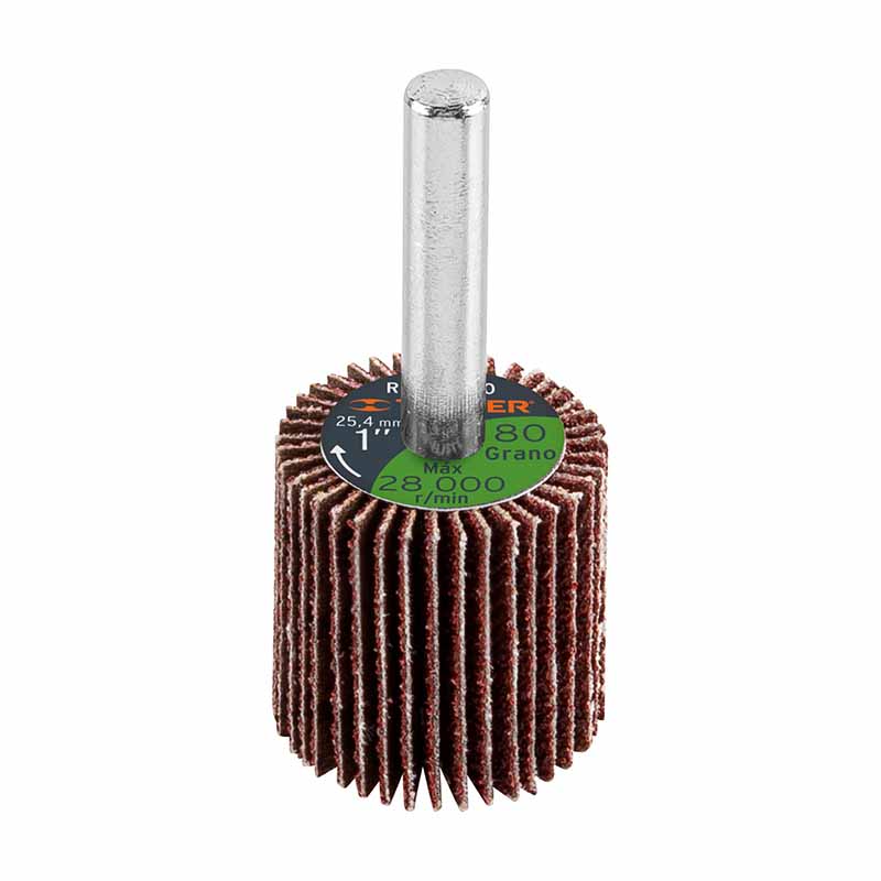RUEDA FLAP 1" G-80 RUFLA-180 TRUPER                