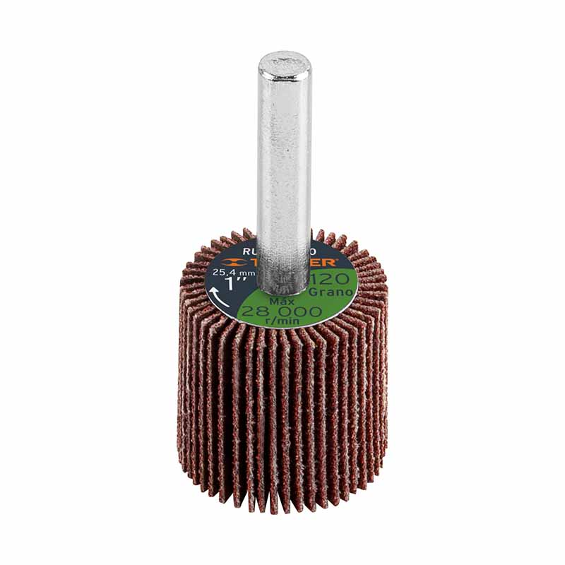 RUEDA FLAP 1" G-120 RUFLA-1120 TRUPER              