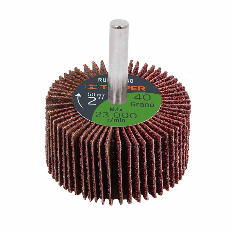 RUEDA FLAP 2" G-40 RUFLA-240 TRUPER                