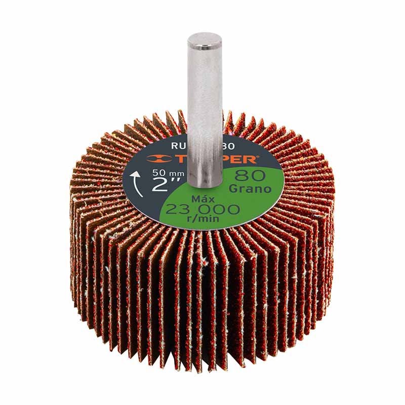 RUEDA FLAP 2" G-80 RUFLA-280 TRUPER                