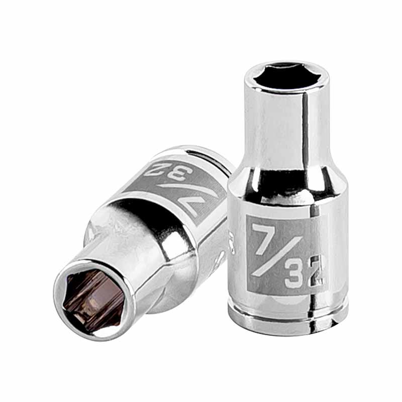 DADO STD 1/4"X7/32" 6 PUNTAS D-1407 TRUPER