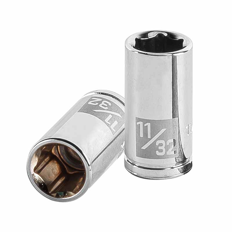 DADO STD 1/4"X11/32" 6 PUNTAS D-1411 TRUPER         