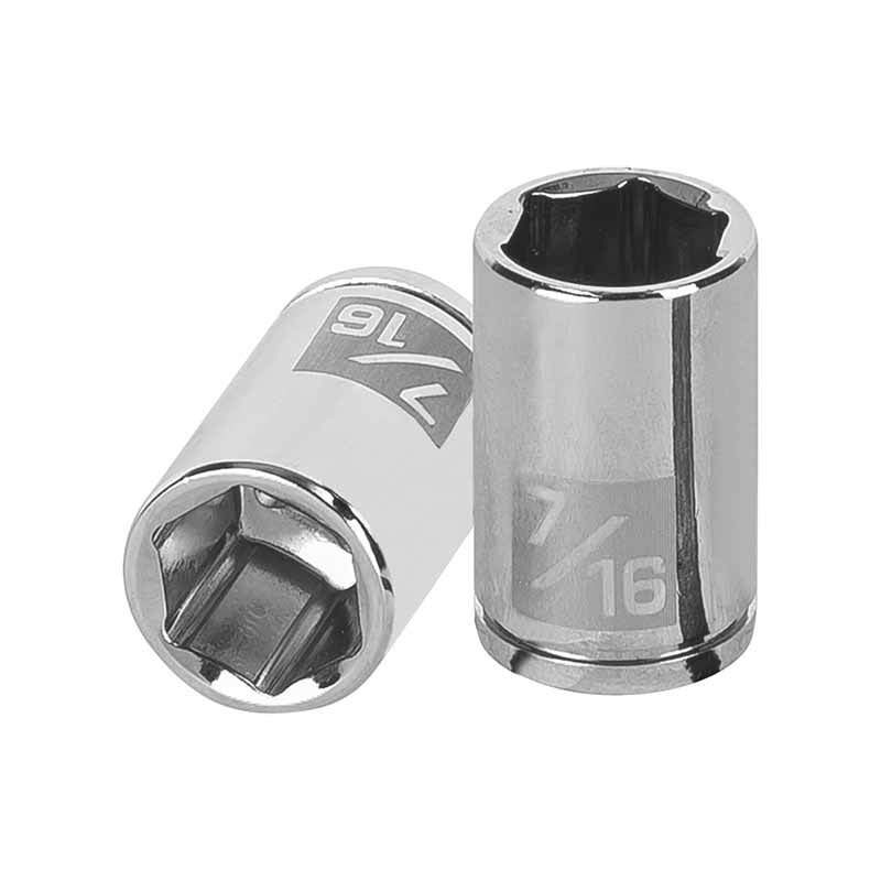 DADO DE 7/16', 6 PUNTAS, CUADRO 1/4', TRUPER