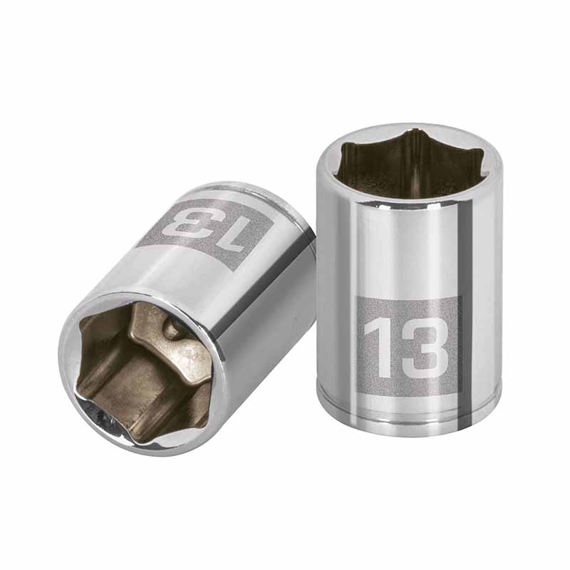 DADO MM 1/4"X13MM 6 PUNTAS D-1413-M TRUPER         