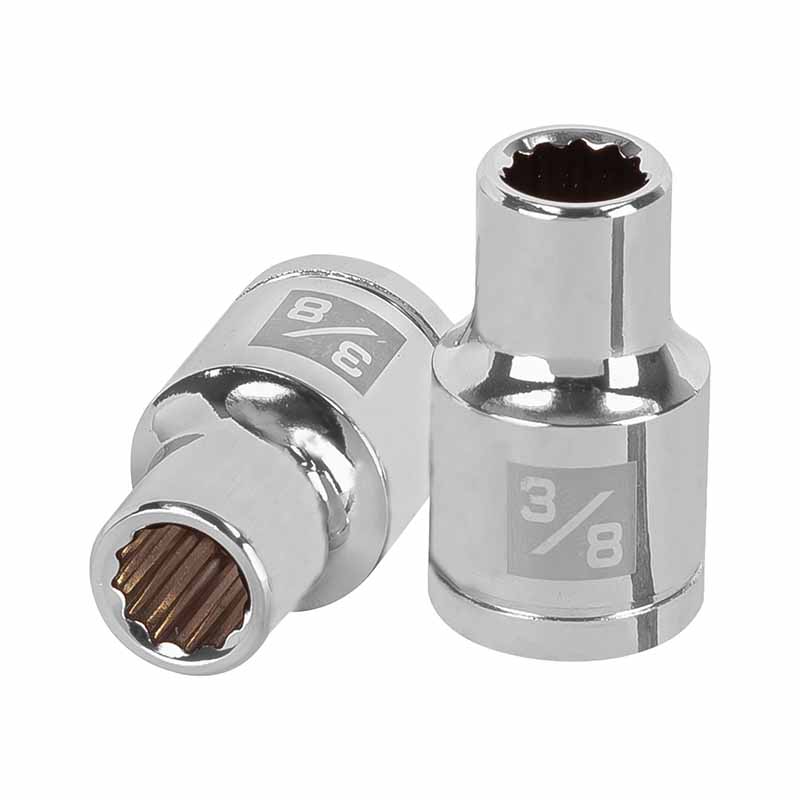 DADO STD 1/2"X3/8" 12 PUNTAS D-1212 TRUPER            