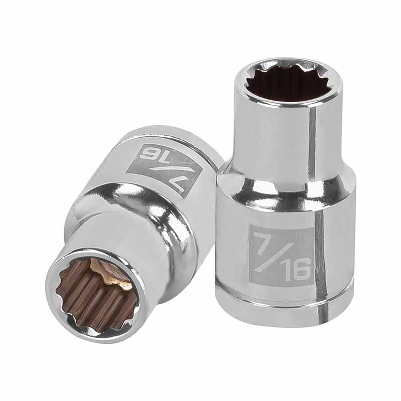 DADO STD 1/2"X7/16" 12 PUNTAS D-1214 TRUPER            