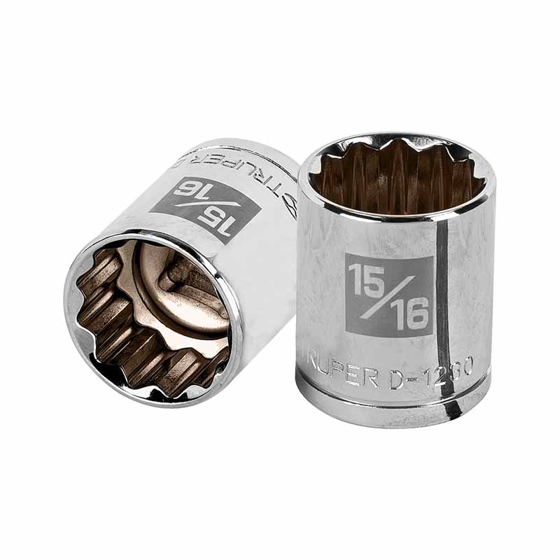 DADO STD 1/2"X15/16" 12 PUNTAS D-1230 TRUPER       