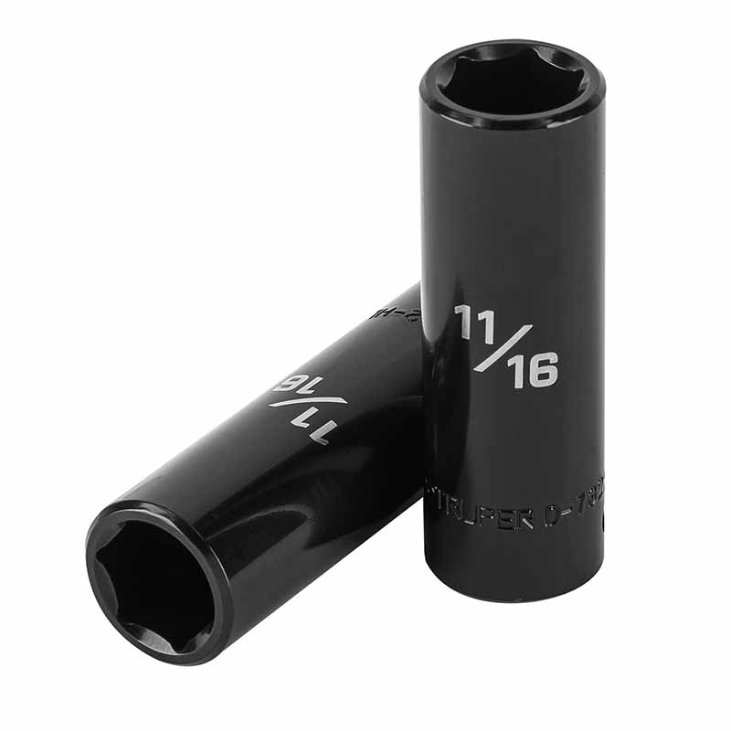 DADO CUADRO 1/2 LARGO IMP 11/16 D-7322HL TRUPER    