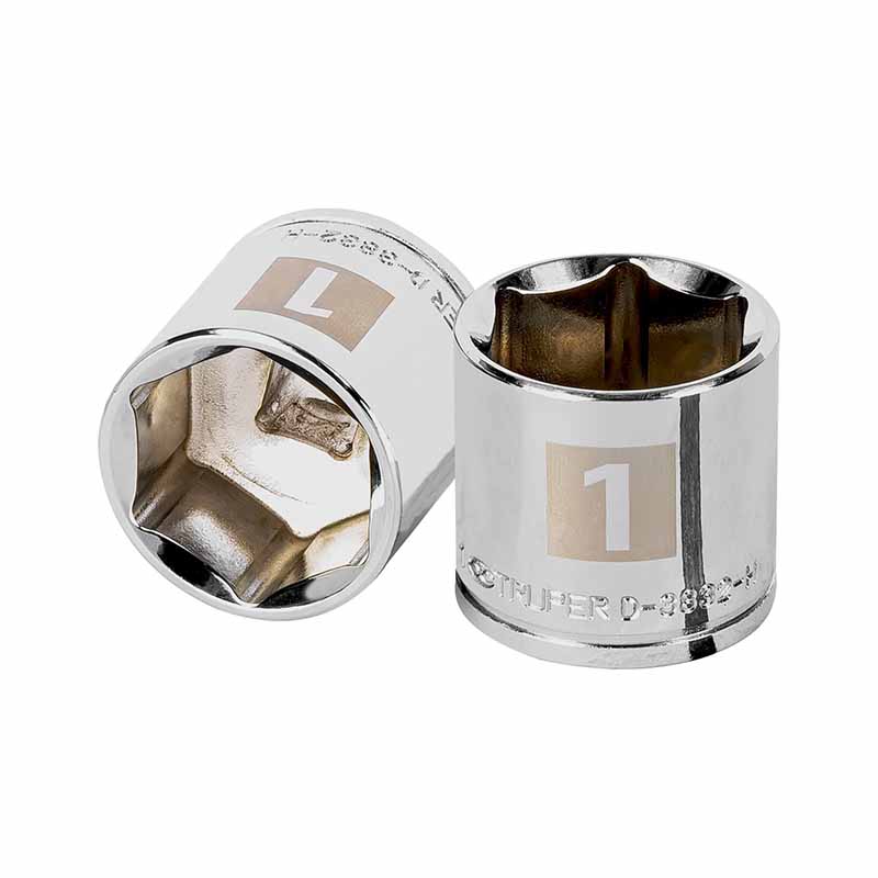DADO DE 1', 6 PUNTAS, CUADRO 3/8', TRUPER