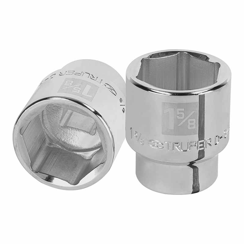 DADO DE 1-5/8', 6 PUNTAS, CUADRO 3/4', TRUPER