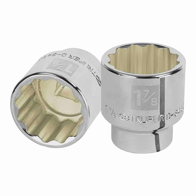 DADO CUADRO 3/4 ESTR. 1 7/8" D-3460 TRUPER           