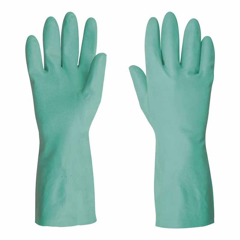 GUANTES DE NITRILO VERDE, MULTIUSOS, CH, TRUPER