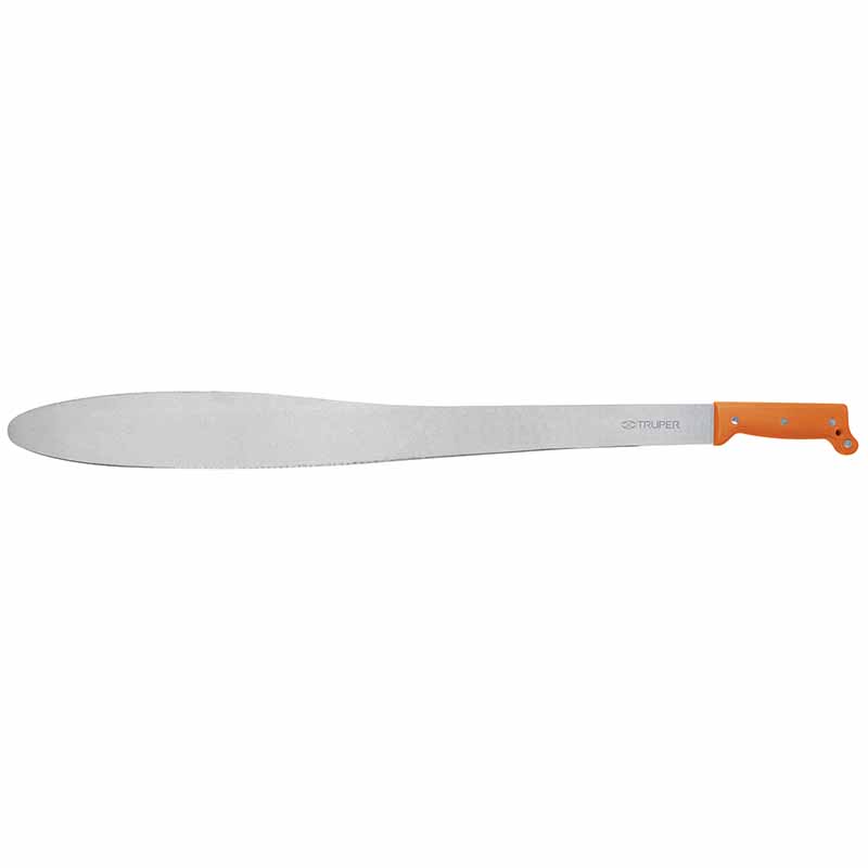 MACHETE CAGUAYANO 27' CACHA NARANJA REMACHADA, TRUPER