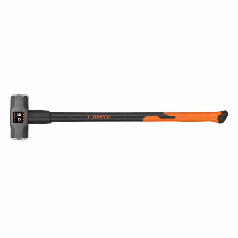 MARRO OCTAGONAL 12 LB, MANGO FIBRA DE VIDRIO 36', TRUPER