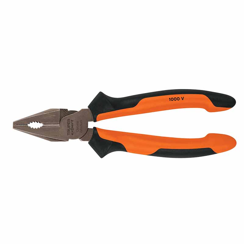 PINZA P/ELECT. 8" M/BICOLOR T201-8X TRUPER           