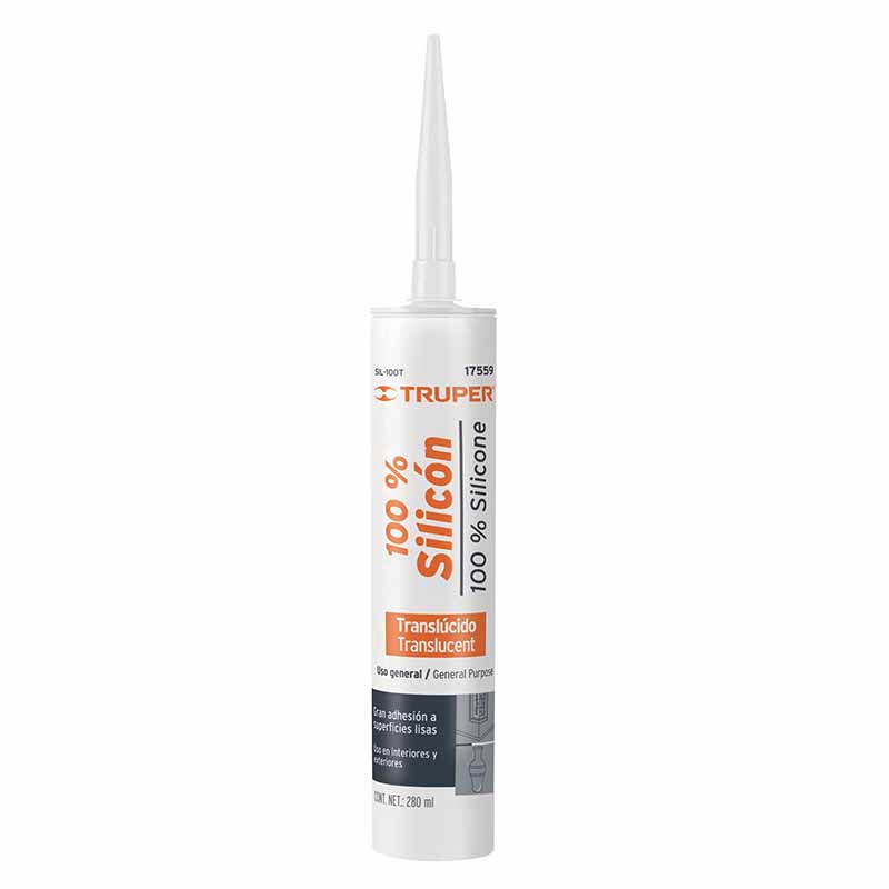 SELLADOR SILICON TRANSP. SIL-100T TRUPER       