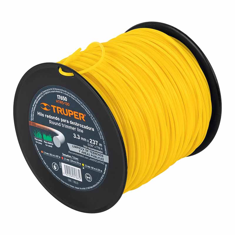 HILO REDONDO .130"-3.3MMX237M HTR5-130  TRUPER       