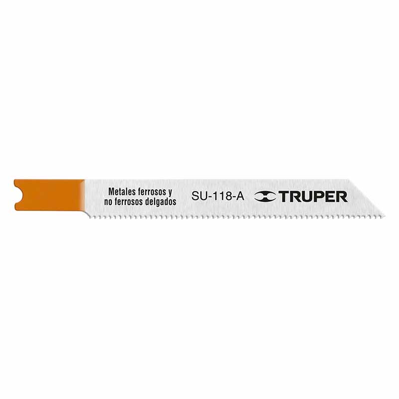 BLÍSTER CON 5 SEGUETAS 24 DPP ZANCO 'U' CORTE RECTO METAL