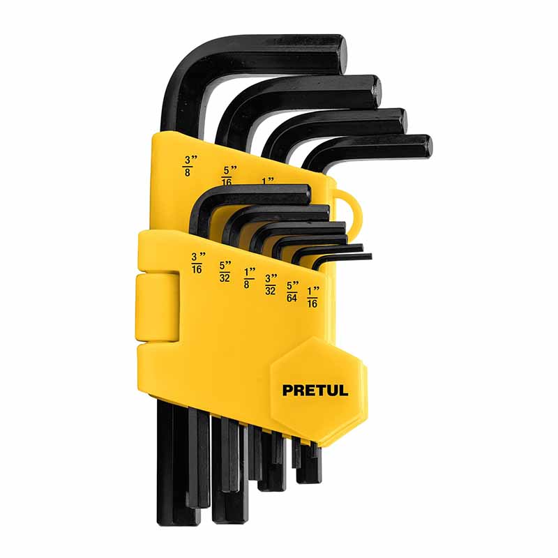 LLAVES ALLEN STD 10 PZS ALL-10P-P PRETUL           
