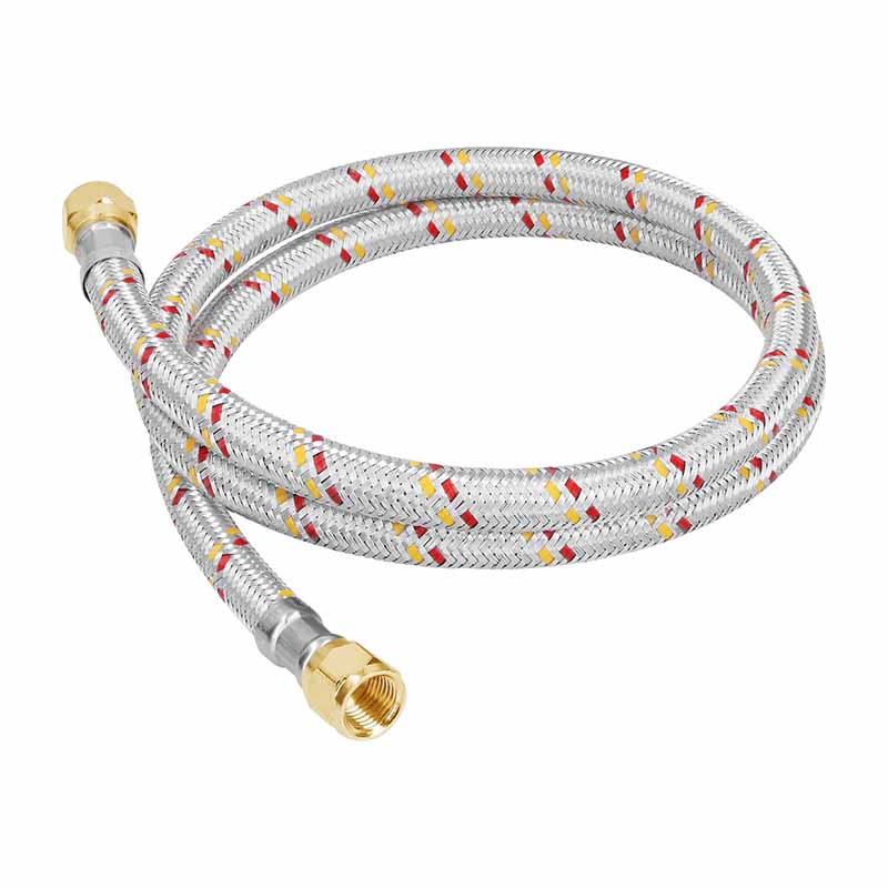 MANGUERA PARA GAS, ALUMINIO, 5/16', 100 CM, FOSET BASIC