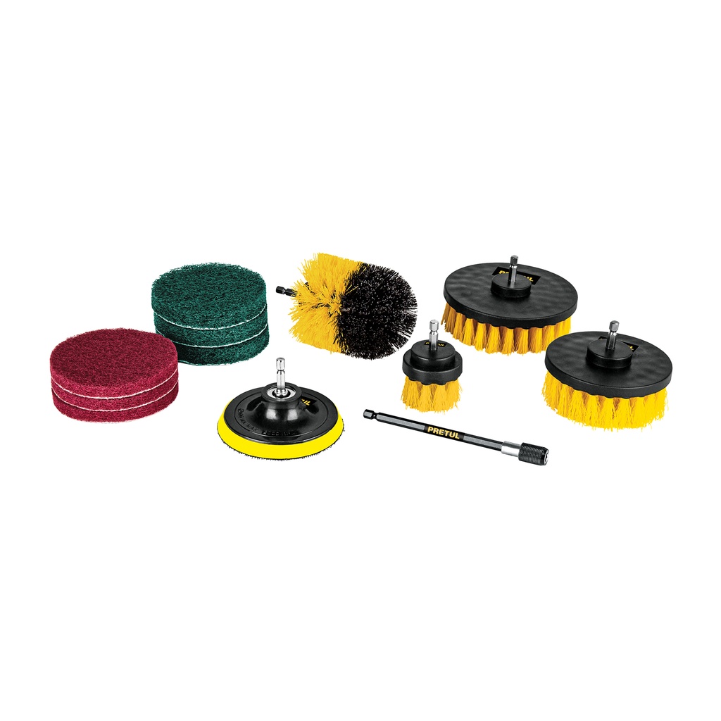 ACCESORIOS D/LIMPIEZA P/TALADRO JCE-12P PRETUL     