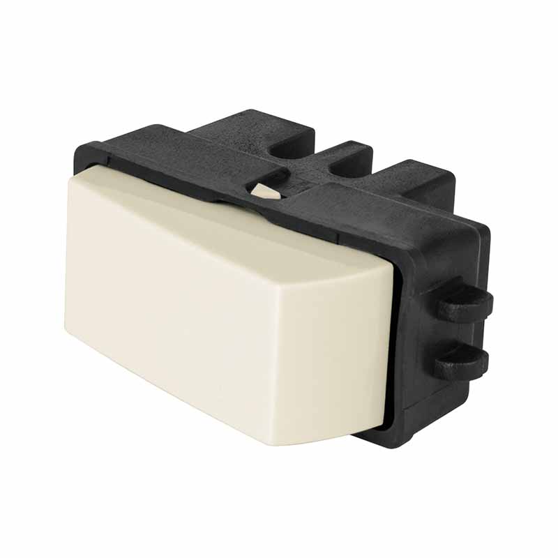 INTERRUPTOR SENCILLO, MARFIL, LÍNEA VOLTECK BASIC