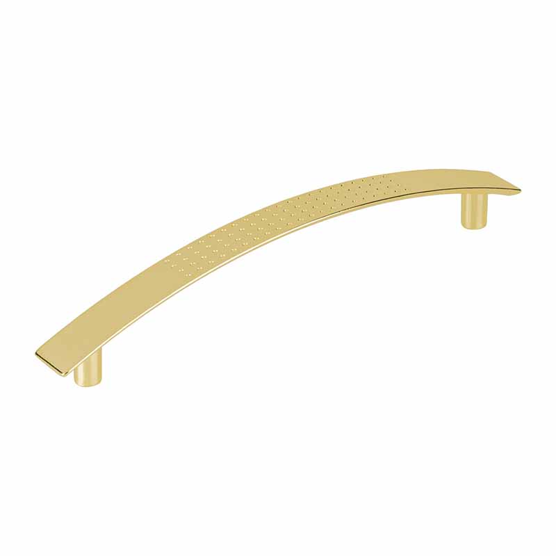 JALADERA METÁLICA DE 128MM ESTILO 'CONTEMPO' LATÓN BRILLANTE