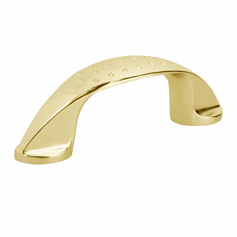 JALADERA LATON BRILL ELIPSE JAL-1221 HERMEX        