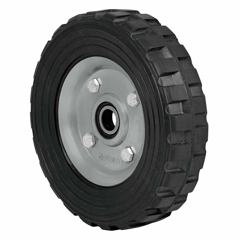 RUEDA P/DIABLO 7" UN BALERO RD-71 PRETUL           