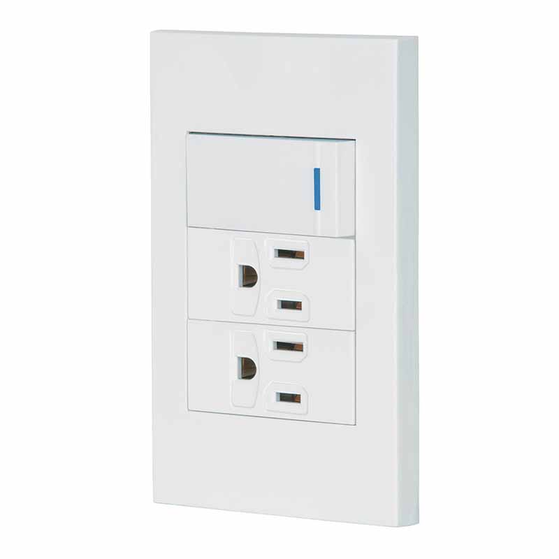 PLACA ESPAÑOLA 1INT Y 2CONT PA-APCO-E3B VOLTECK    
