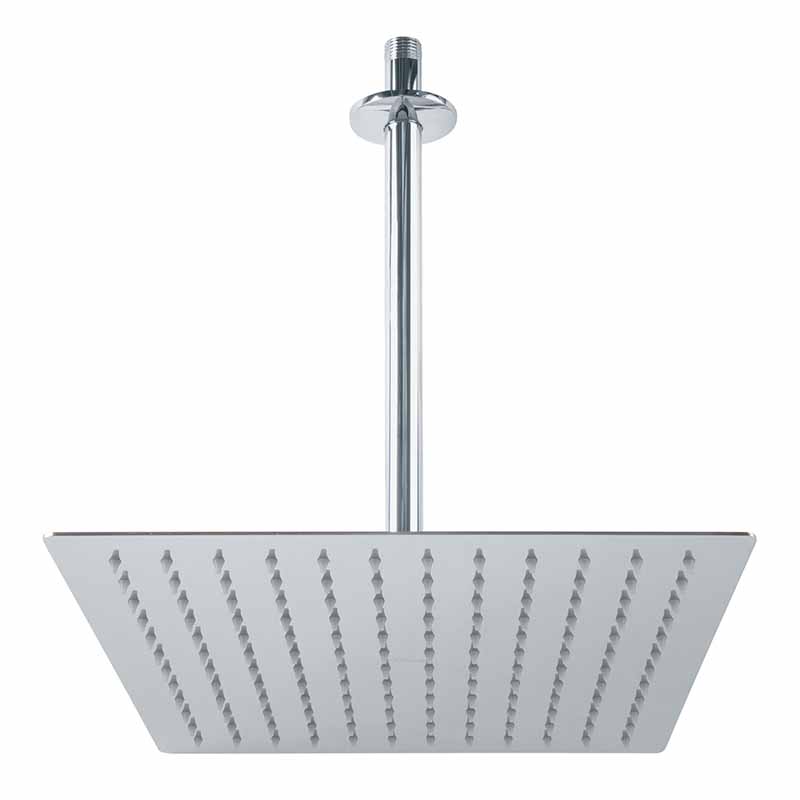 REGADERA C/PLATO 12"CROMO C/BRAZO R-312 FOSET      