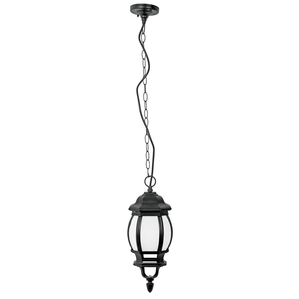 ARBOTANTE FAROL LED 8W COL-101L NEGRO  VOLTECK