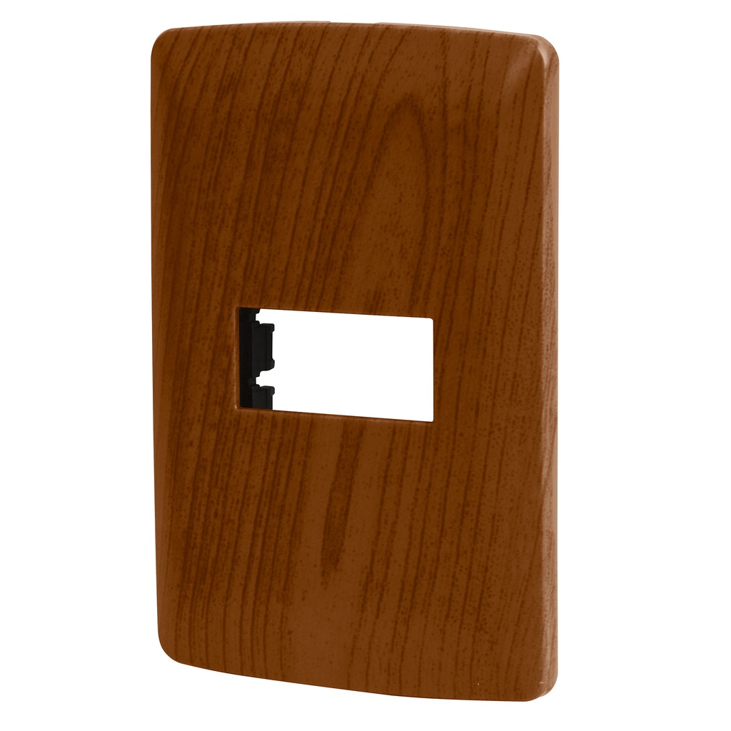 PLACA 1SALIDA ITALIANA PPSE-IM MADERA VOLTECK      