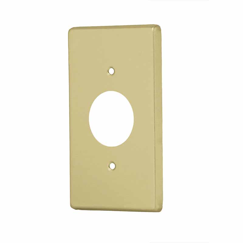PLACA PARA CONTACTO REDONDO, DE ALUMINIO, LÍNEA STANDARD