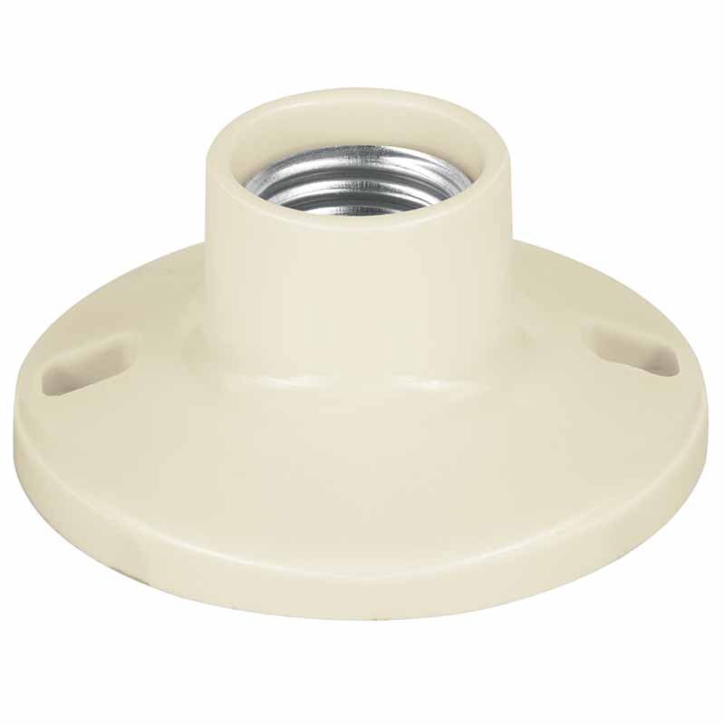 PORTALÁMPARA DE BAQUELITA, 3-1/2', VOLTECK