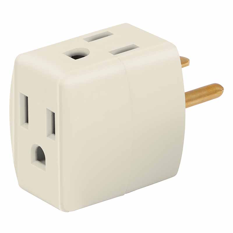MULTICONTACTO TRIPL.ATERRIZ CUBO MUL-310           