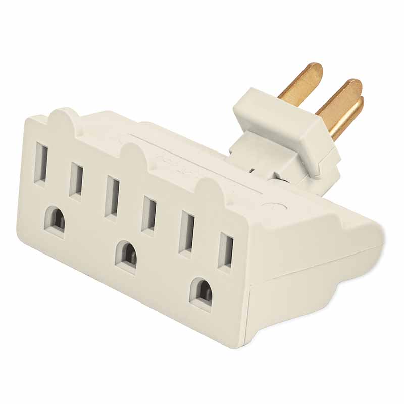 MULTICONTACTO DE 3 ATERR.BISAGRA MUL-370 VOLTECK   