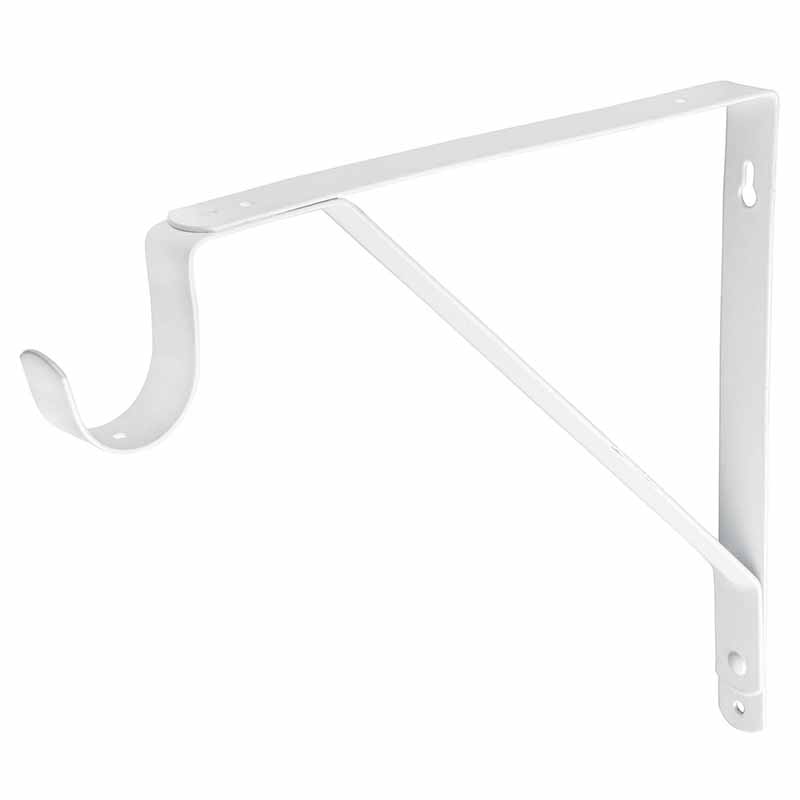 MENSULA REF.C/GANCHO BLANCA 12" MED-12BG FIERO     