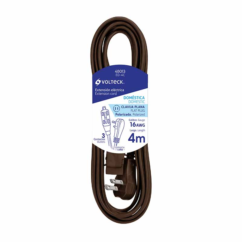 EXTENSION ELEC.DOMESTICA 4M CAFE ED-4C V           