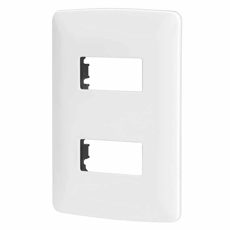 PLACA DOBLE ITALIANA BCO PPDO-IB VOLTECK           