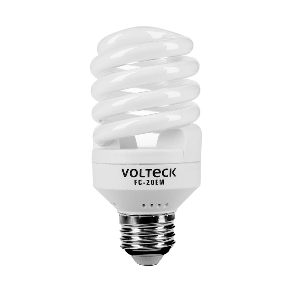 FOCO MINI ESPIRAL 20W L.CAL. FC-20EM VOLTECK       