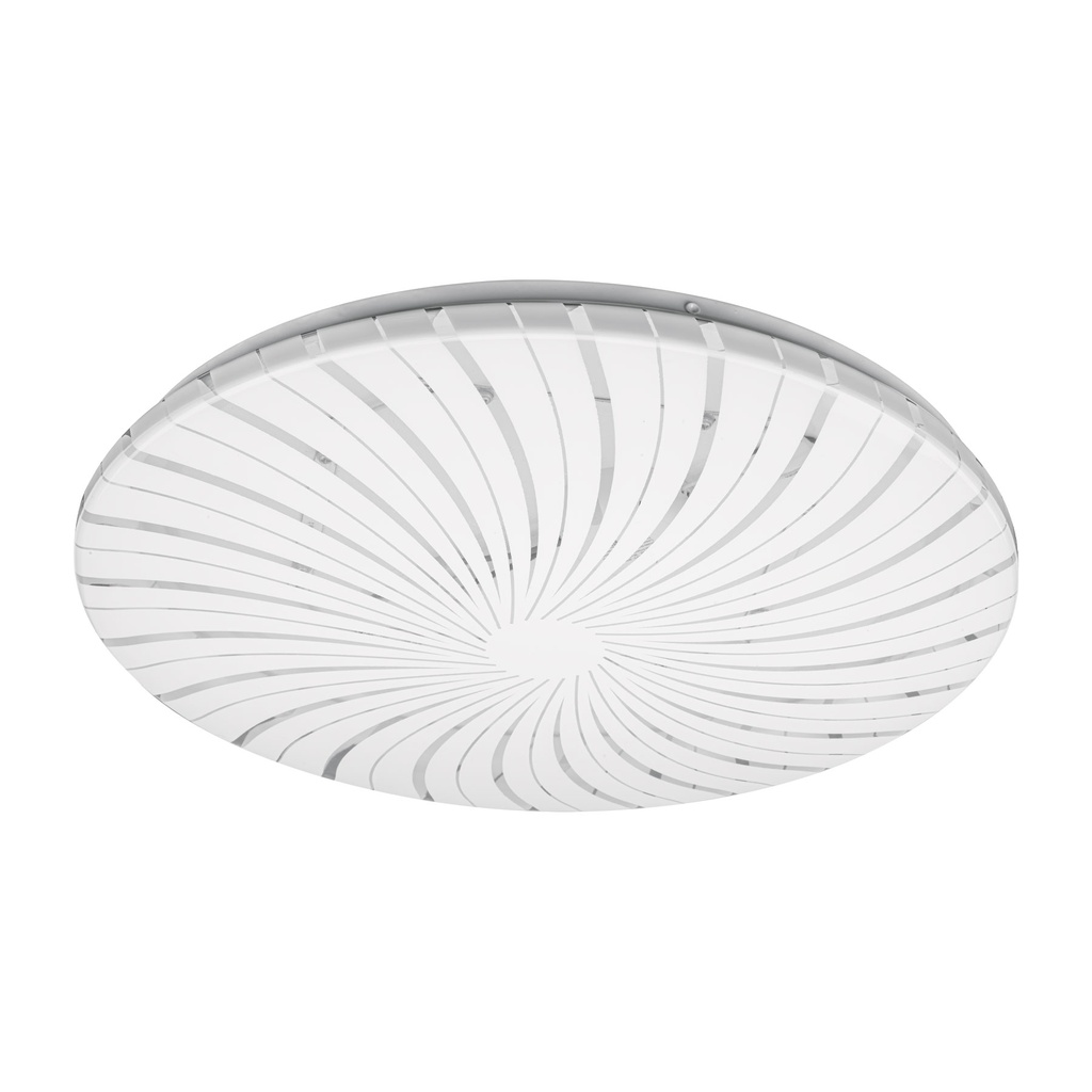 LUMINARIO LED 22W PLAFÓN DECORATIVO ESPIRAL LUZ CÁLIDA,BASIC