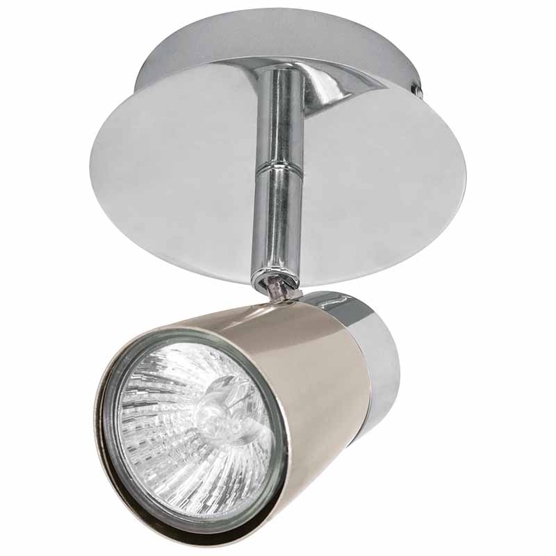 LUMINARIO DE SOBREPONER CON 1 SPOT BASE GU10, VOLTECK