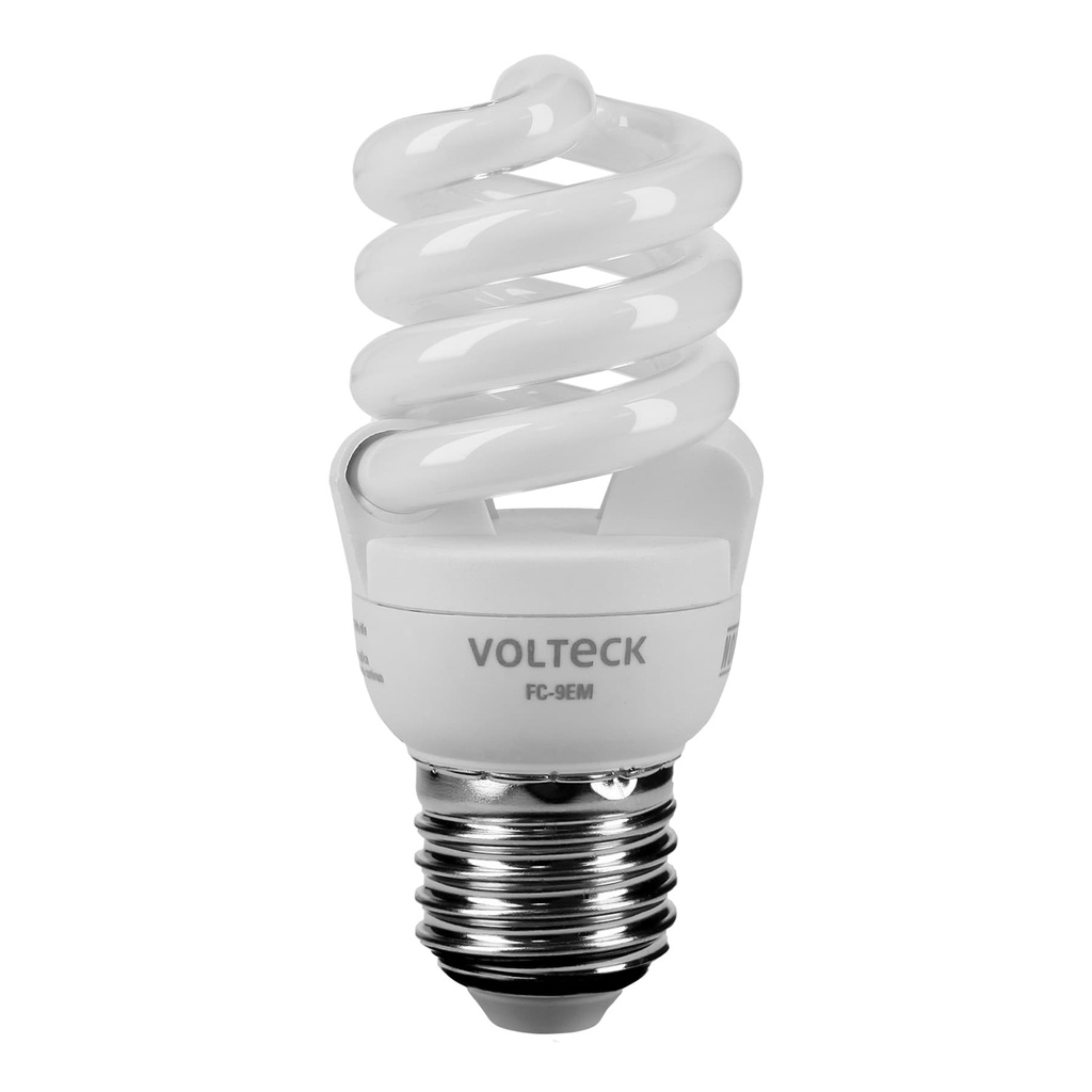 FOCO AHORRADOR MINI 9W CALIDA FC-9EM VOLTECK       