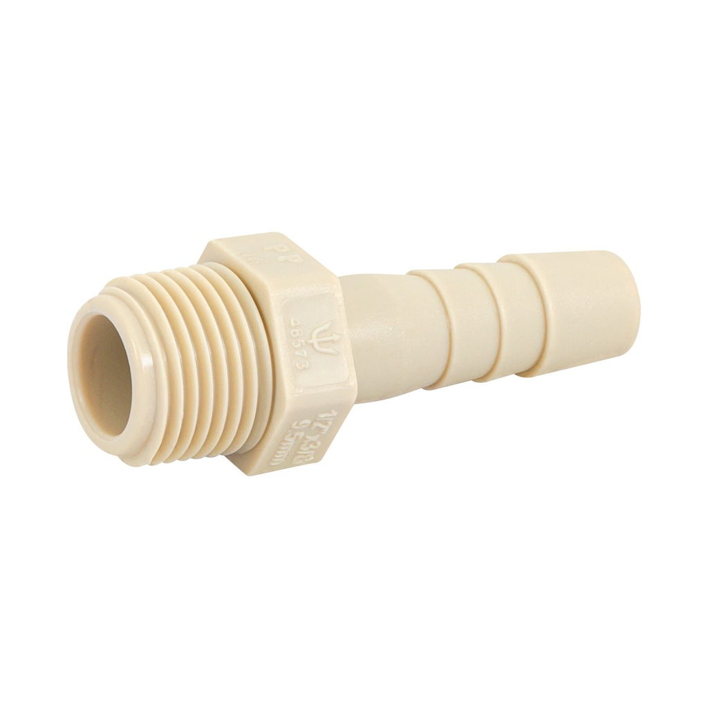 ADAPTADOR INSERCIÓN ROSCA EXTERIOR DE 1/2' X 3/8', FOSET