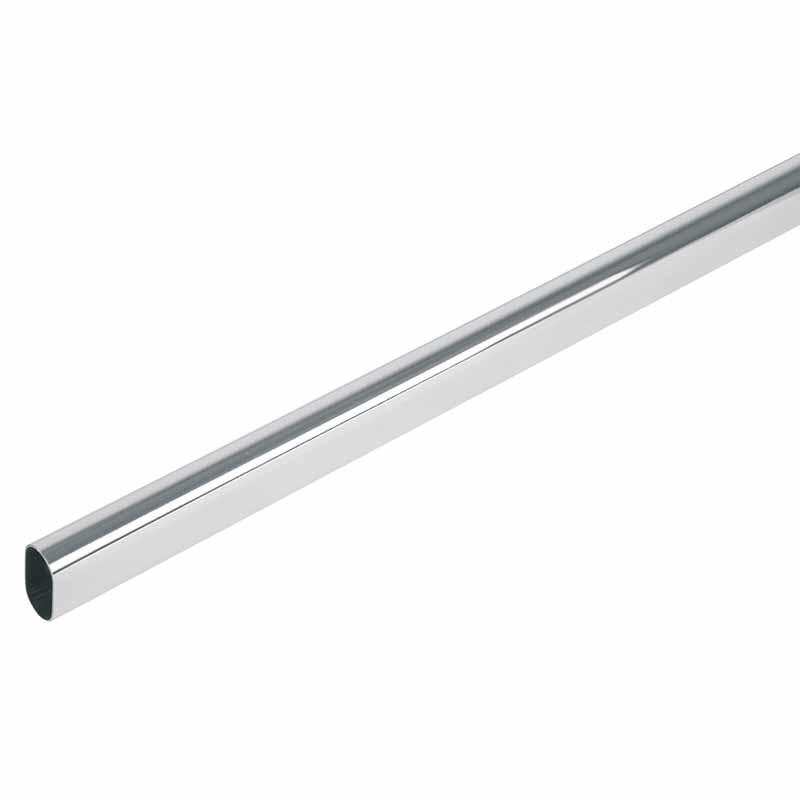 TUBO CROMADO OVALADO 3MT TO-530 HMX                