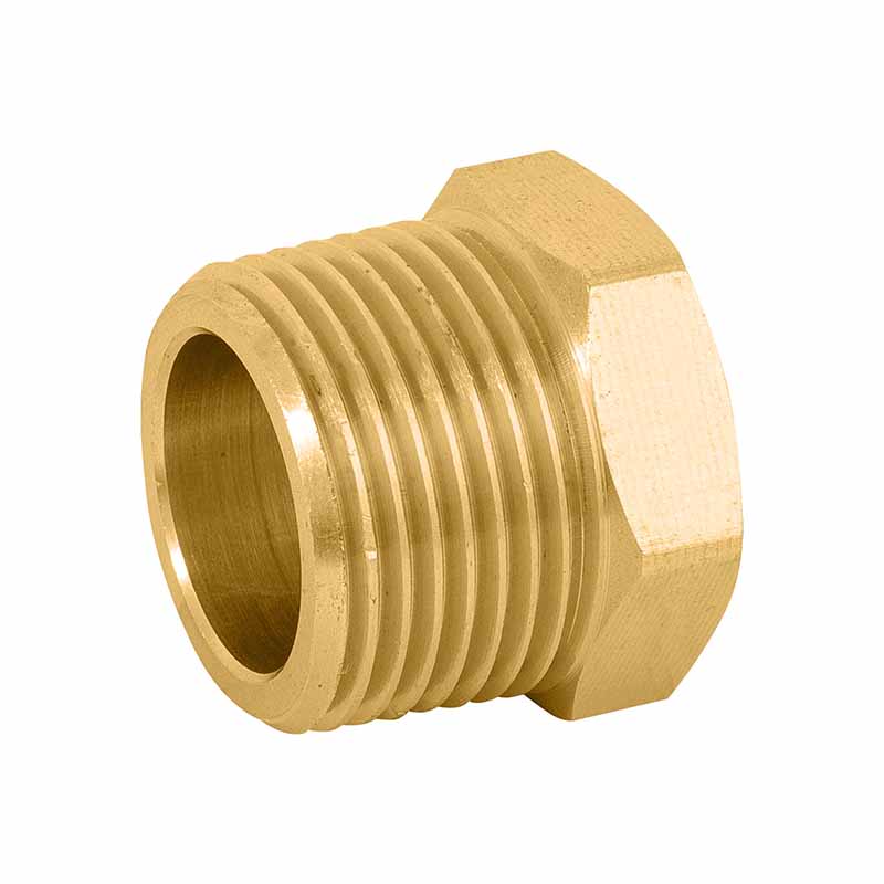 REDUCCIÓN BUSHING DE LATÓN, 3/4' X 1/2', FOSET