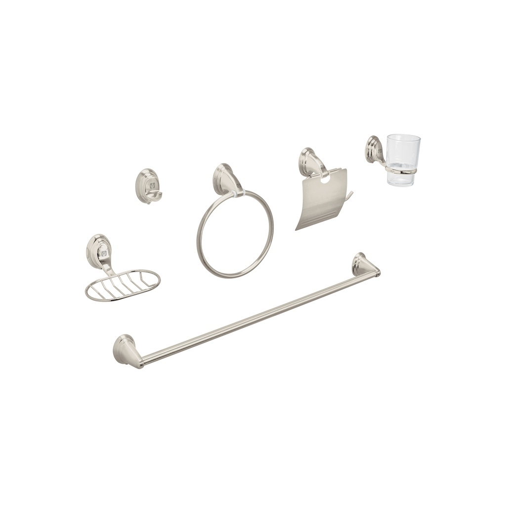 ACCESORIOS P/BAÑO SATIN AQA-4003N AQUA FOSET       