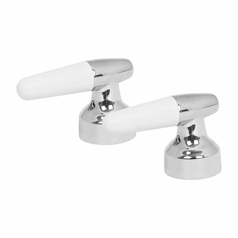 JUEGO DE MANERALES CONO P/LAVABO-FREGADERO, CROMO, BASIC