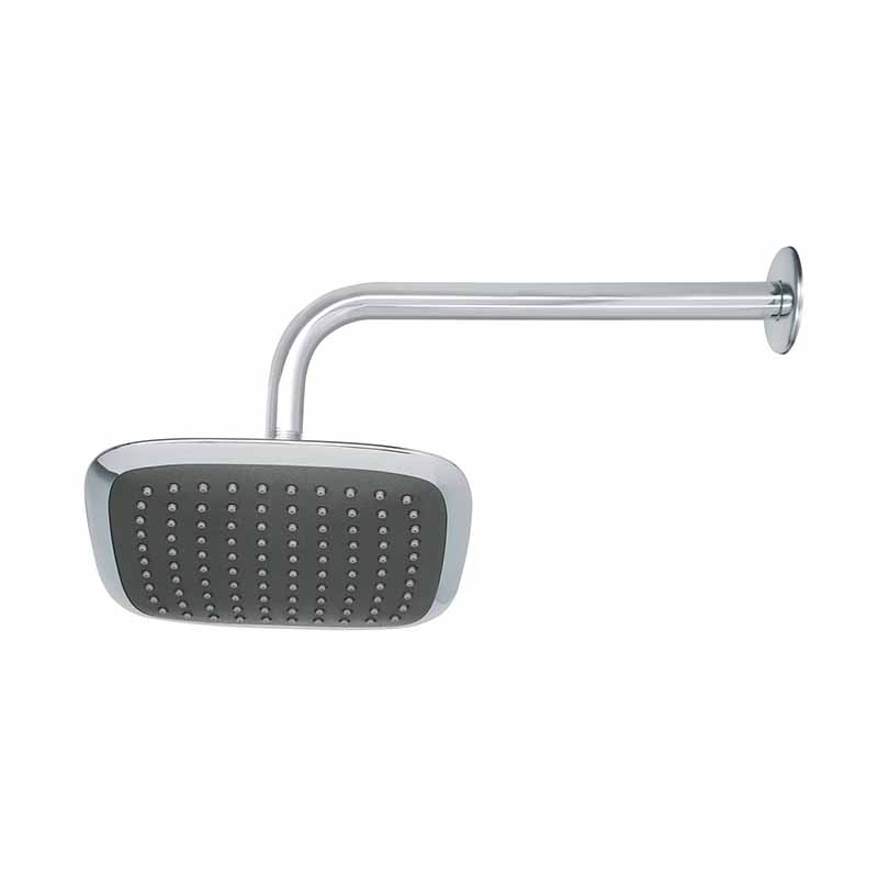 REGADERA CUADRADA 8" CON BRAZO R-511 FOSET         
